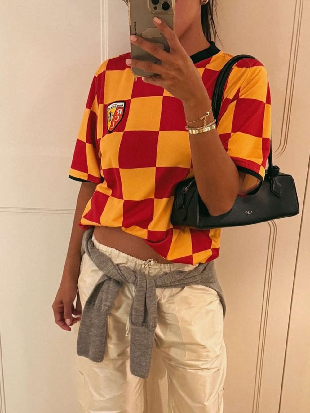 Vintage Nike France Racing Club de Lens Soccer Jersey